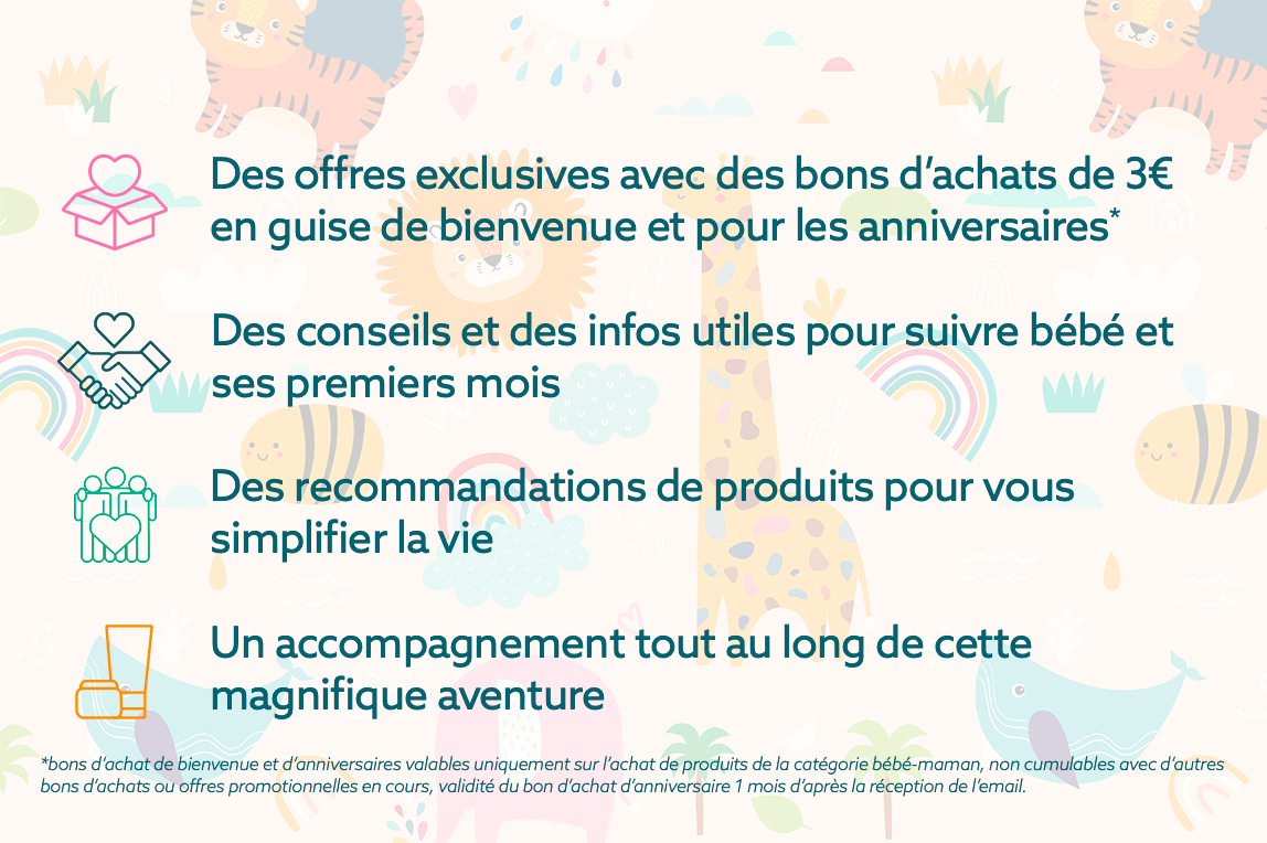 Découvrez les avantages du nouveau programme de fidélité pour votre petit bout